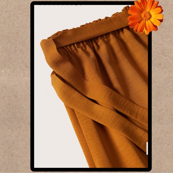 Mango Plus size orange culottes. Size 20. - Picture 2 of 4